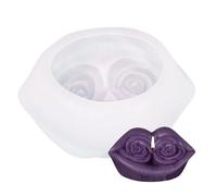 Moules De Moulage In Résine De Fleurs - Bougies D'aromathérapie Parfumées Fabriquant Des Moules à Fleurs | Moule De Silicone De Bougies De Fleurs | Des Moules D'artisanat À Main Démétraillant Pour