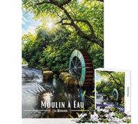 Moulin À Eau De Saint-Paul 1000 Piece Jigsaws for Teenagers Puzzle Improve Attention Span And Focus Peaceful Relaxing Leisure Fun (38x52cm)