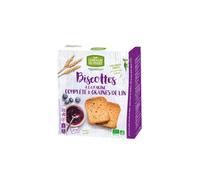 MOULIN DU PIVERT - Brown BISCOTTES with Flax Seeds 2