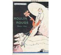 Moulin Rouge Notebook: Blank Lined Journal