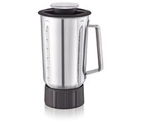Moulinex Blender Stainless Steel XF636DB1 MasterChef Gourmet Official Accessory Capacity 1.5 L Resistant Thermal Shock Resistant Compatible with All MasterChef QA510110 QA512G10 QA530D10 Pastry Robot