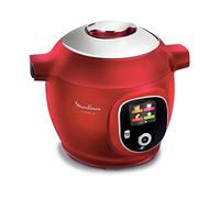 Moulinex Cookeo+ Smart Multicooker 6L 6 Cooking Modes 150 Pre-Programmed Recipes for up to 6 People Red CE851500