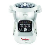 Moulinex Cuisine Companion HF800A13 Robot Kitchen with 6 Automatic Programs, 4.5 L Capacity 6 People, 12 Speeds and Temperature from 30º to 130º, Keep Warm Function 45 min