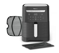 Moulinex Friteuse sans huile XXL + gril, 6,5 L, 8 personnes, 8 programmes, Séparateur Flexcook double cuisson (3,25 L chacun), Air fryer, Frites, Grillades, Poulet rôti, Easy Fry & Grill XXL EZ801810