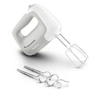 Moulinex PrepMix HM450B Stand Mixer and Kneader, 450W, 5 Speed, 2 Rods, 2 Dough Hooks, Versatile Stainless Steel Hand Blender, Dishwasher Safe Accessories