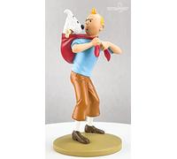 Moulinsart Figure Resin Tintin carrying Milu (42194)