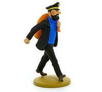 Moulinsart- Haddock Resin Figurine on Route, Black and Blue, 12 cm (42188)