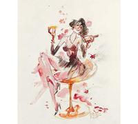Moulinsart Postcard Corto Maltese, Life pleasures (12,5x17,5cm)