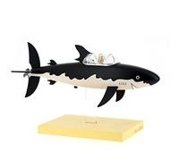 Moulinsart Resin Figure The Submarine Shark - Icons Collection, Adults, Unisex, Black, One Size