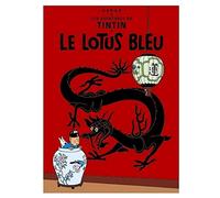 Moulinsart Tintin Album Poster The Blue Lotus 22040 (70 x 50 cm)