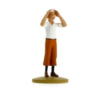 Moulinsart Tintin dans le désert Figurine, Resin, Painted, 1 Piece, Birthday Gift for Kid