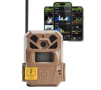 Moultrie Edge 2 Cellular Trail Camera - Auto Connect Nationwide 4G LTE - On Demand 36MP Photo - 1080P Video with HD Audio - 100 Ft Detection Range - Low Glow Flash