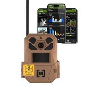 Moultrie Edge 3 Cellular Trail Camera - 40MP HD Photo Capture - 1080p Low-Glow Flash - GPS - Multi-Carrier Auto-Connect - Built-in Memory - 0.5s Trigger Speed - AI Buck Detection