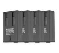 Moultrie Power Mag Rechargeable Lithium Ion Battery Pack - 4 Pack - Battery Pack for Edge Series Cameras - 3100mAh - Never Buy AA Batteries Again