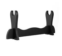 Moumou Wooden Sword Holder Stand for Katana, Wakizashi, Tanto - 1 Layer Black