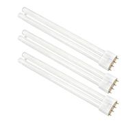 MouMouPurr Pack of 3, 18W/830 2G11 4-Pin Fluorescent Light Bulbs, 220V 18W Illumination 2G11 Single Ended Fluorescent Light Bulb Daylight White 6500K, Compact PL-L Energy-Saving Lamps