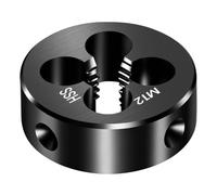 MOUMOUTEN M12x1.75mm Round Threading Die High Speed Steel