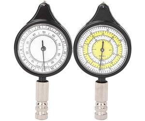 MOUMOUTEN Map Measurer, Old Fashioned Mini Outdoor Map Measurer Distance Caculator Mapping Tool, Measures The Distance Between 2 Points in Map, for Hiking, Camping, Traveling