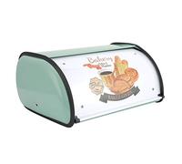 MOUMOUTEN Metal Bread Box, Kitchen Retro Storage Supply Metal Bread Pastry Box Case Furnishing Large Capacity Bread Container for Home