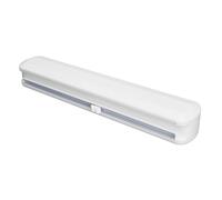 MOUMOUTEN Plastic Wrap Dispenser with Cutter, Reusable Cling Film Dispenser, Slide Cutter for Accurate and Cutting(M)