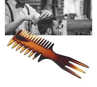 MOUMOUTEN Wide Comb, Men's Hairdressing Styling Comb For Women Reduces Breakage Of Long Wet Or Curly Hair (Wide Tooth Handle Models)