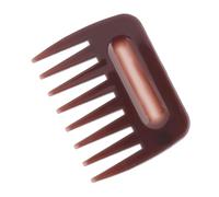 MOUMOUTEN Wide Comb, Men's Hairdressing Styling Comb For Women Reduces Breakage Of Long Wet Or Curly Hair (Short Wide Tooth Comb)