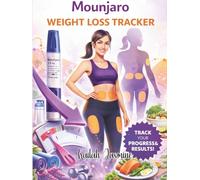 Mounjaro Weight Loss Tracker: Track Injections, Measurements, Food, Fitness & Progress | Simple Planner to Stay Consistent, Motivated & See Results