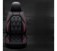 MounSgk Car Seat Covers Fit For Au-di A4 Avant 2010 2011 2012 2013 2014 2015 2016 2017 2018 2019 2020 2021 2022 3D All Inclusive Leather 5 Seat Car Seat Cover Accessories,Black