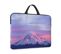 Mount At Sunset Print Protective 14 Inch Laptop Case,Laptop Sleeve With Handle Compatible,Carrying Computer Bag