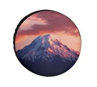 Mount at Sunset Universal Tire Cover Replacement Heavy Duty Oxford Cloth Waterproof Wheel Protector for SUV Truck RV Camper Dust Snow Sun Protection 34