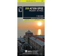 Mount Athos terrain maps wp: 209 (Mountain maps)