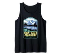 Mount Baker Snoqualmie National Forest Washington Tank Top