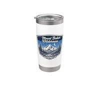 Mount Baker Wilderness Washington Mountain Hiking Camping Stainless Steel Insulated Tumbler