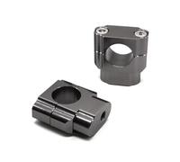 Mount Clamp Riser For KX125 2006-2008 For KX250 28mm CNC Motorcycle Handle Fat Bar Risers Mount Clamp Adaptor Handle Bar Risers(28mm grey)
