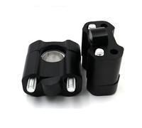 Mount Clamp Riser Motorcycle riser CNC stem clamp handlebar adapter 22mm 28mm suitable motorcycle accessories Handle Bar Risers(Black)