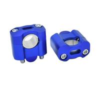 Mount Clamps Adapter Motorcycle Handlebar Risers Motorcycle 22mm 28mm Handlebar Clamp Handlebar Risers Bar Clamps For YA&MA&HA For YZ125 YZ250 YZ250F YZ450F(Blue)