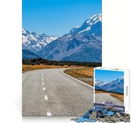 Mount Cook 1000 Pieces Jigsaws Adults Puzzles Gifts DIY Play Rich Detail Hard Challenge Xmas Fun Gift (38x52cm)