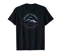 Mount Elbert Colorado - Retro Elevated Mountain Adventure T-Shirt