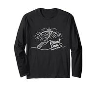 Mount Emei, Sichuan China Signature Heart Art Souvenir Long Sleeve T-Shirt