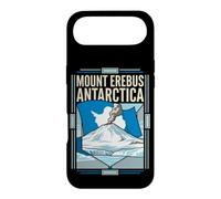 Mount Erebus Antarctica Flag Volcano Ice Landscape Retro Art Case for iPhone Air