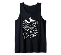 Mount Everest Base Camp, Nepal Signature Heart Art Souvenir Tank Top