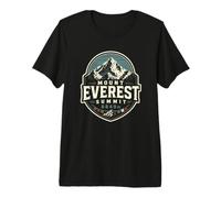Mount Everest Summit 8849m Nepal Himalaya Trekking Climbing Premium T-Shirt