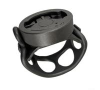 Mount for Garmin and For Wahoo Cycling Computers Fits For 25-45mm Circular Handlebars Low Profile Nylon Bracket with Silicone Band Integration (W kit)
