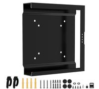 Mount for HP Desktop Mini PC Wall VESA Under Desk Mount for HP 260 Desktop Mini, HP ProDesk 400 405 600 Desktop Mini, HP EliteDesk 705 800 805 Desktop Mini PC VESA Mount Bracket for HP with Screws