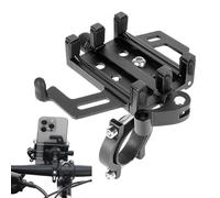 Mount For Phone On Bike,Riding Navigation Holder Clamp - Shockproof Bicycle Phone Bracket - For Mountain Bike Fitness Urban Touring Camping Commuting Scooter Travel