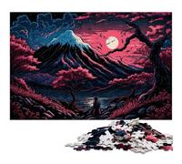 Mount Fuji 1000-Piece Jigsaw Puzzle Impossible Jigsaw Puzzles for Adults for Birthdays And Holidays 26X38CM/10.23x14.96inch