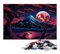 Mount Fuji 1000 Piece Jigsaw Puzzles for Adults Impossible Jigsaw Puzzles for Adults Ideal And Home Decor 26X38CM/10.23x14.96inch