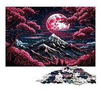 Mount Fuji 1000 Pieces Puzzles for Adults cardboard Jigsaw Puzzles for Home Decor, Brain Training 26X38CM/10.23x14.96inch