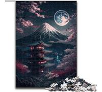 Mount Fuji 1000Pc Adults Jigsaw Puzzle Jigsaw Puzzles for Adults Home Decor Brain Teaser Game for Teenagers & Family Interaction size 38x26cm
