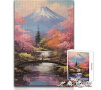 Mount Fuji Adult Jigsaw Puzzles 1000 Pieces Smart Fun Educational Game Great Heartfelt Meaningful Present Size 50x75cm
